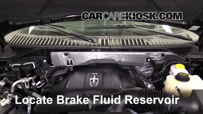 2016 Lincoln Navigator L Select 3.5L V6 Turbo Brake Fluid